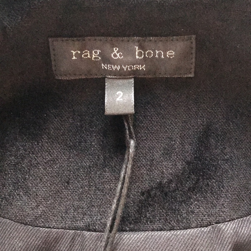 Rag & Bone Razor Velvet Blazer - Picture 9 of 14